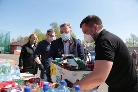Подмосковные коммунисты помогают нуждающимся и участвуют в субботниках, приуроченных ко Дню Победы