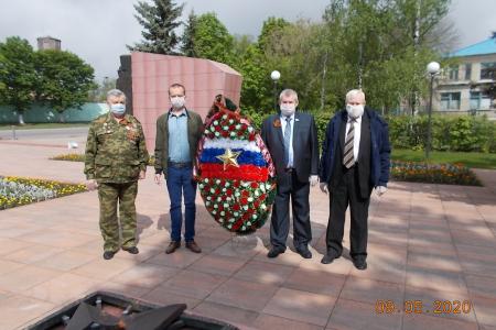 Воронежская область. Знамя Победы - красное