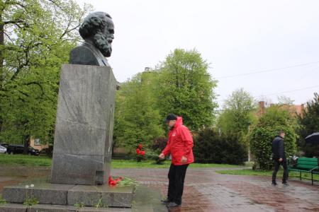 202-й день рождения Карла Маркса отметили в Калининграде