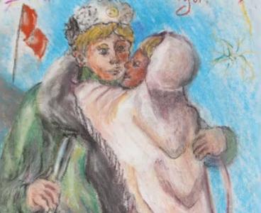 Саратовский обком КПРФ подводит итоги детского конкурса "Детство, опалённое войной, или война и мир глазами ребенка"