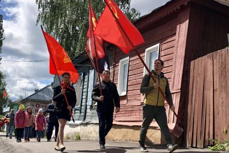 Тамбовская область. День пионерии в Кирсанове