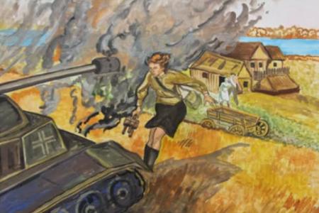 Саратовский обком КПРФ подводит итоги детского конкурса "Детство, опалённое войной, или война и мир глазами ребенка"