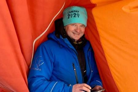 Портрет Генералиссимуса Сталина над Ярославлем