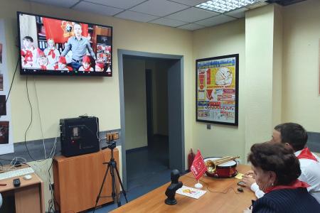 Состоялась Тюменская областная интернет-линейка, посвящённая Дню Пионерии