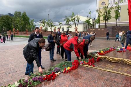 Воронежская область. Знамя Победы - красное