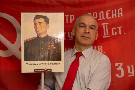 Акция "Ленин-Сталин-Победа" в Архангельской области 