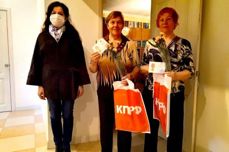В Калуге прошло поздравление с 75-летием Победы детей войны