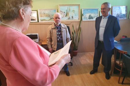 Депутат Тюменской областной Думы Т.Н. Казанцева встретилась с представителями тобольского землячества