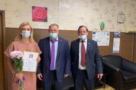 Московская область. Александр Наумов поздравил социальных работников г.о. Кашира с профессиональным праздником