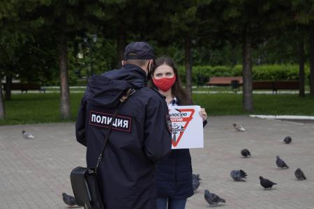 Республика Коми. В Сыктывкаре прошли одиночные пикеты против поправок в Конституцию