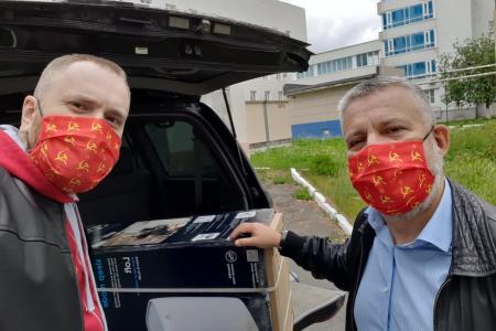 Депутат Госдумы от КПРФ Н.Н. Езерский передал технику для ОКБ №1 в Екатеринбурге