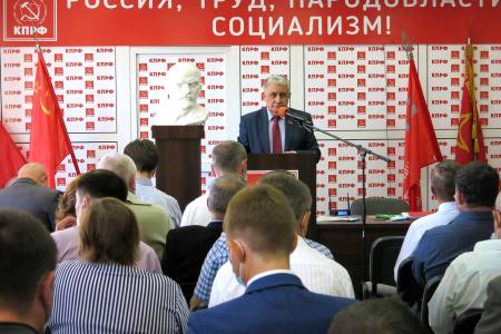 Чувашское республиканское отделение КПРФ выдвинуло кандидатуру Александра Андреева на должность Главы Республики