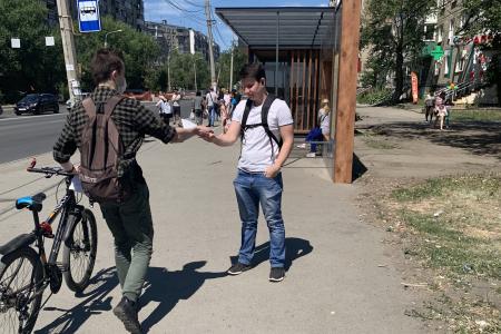 Коммунисты Челябинской области провели одиночные пикеты c призывом голосовать против поправок в Конституцию