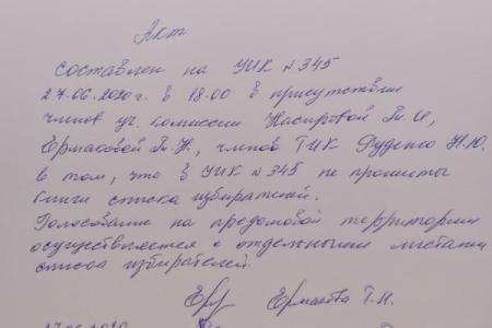 Саратовская область. Наталья Руденко: "Непрошитые списки избирателей — это грубейшее нарушение процедуры голосования!"