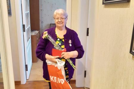 В Калуге прошло поздравление с 75-летием Победы детей войны