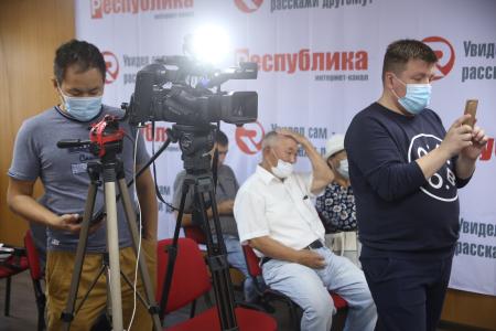 Тува. В Кызыле прошла пресс-конференция кандидатов-коммунистов
