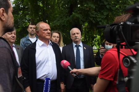 Г.А. Зюганов: «Сегодняшнее голосование имеет принципиальное значение, граждане должны высказать свою волю»