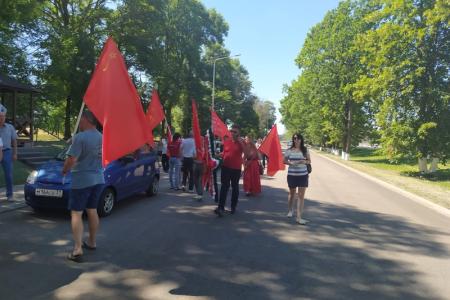 Белгородцы отпраздновали годовщину Прохоровского сражения масштабным автопробегом