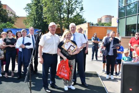 Г.А. Зюганов принял участие в открытии спортивного комплекса на территории совхоза имени Ленина