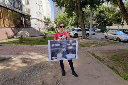 Одиночные пикеты КПРФ в Саратовской области