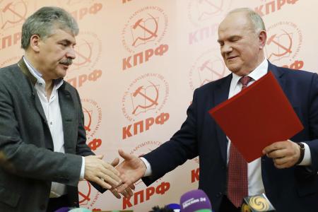 Сегодня в 15.00 Г.А. Зюганов примет участие в телемарафоне в поддержку П.Н. Грудинина и совхоза им. Ленина