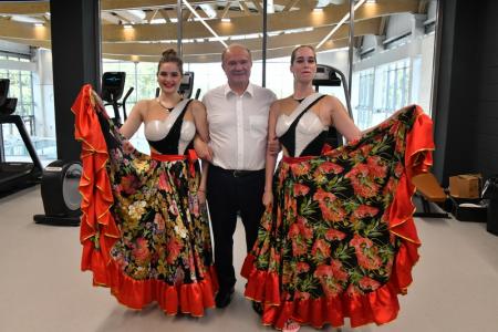 Г.А. Зюганов принял участие в открытии спортивного комплекса на территории совхоза имени Ленина