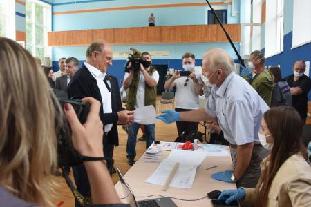 Г.А. Зюганов: «Сегодняшнее голосование имеет принципиальное значение, граждане должны высказать свою волю»