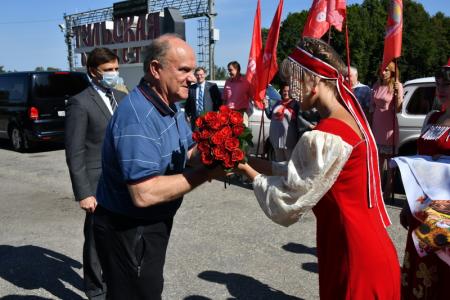 Г.А. Зюганов прибыл в Орловскую область