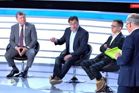Дмитрий Новиков на НТВ: «Белорусский протест выражает интересы меньшинства»