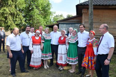 Г.А. Зюганов посетил Знаменский район Орловской области