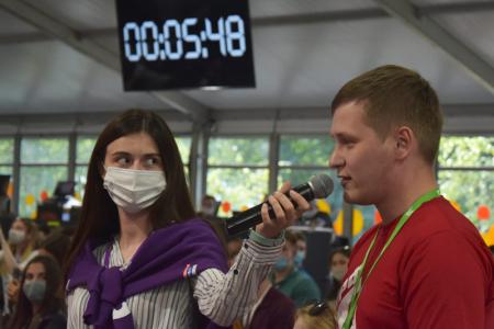 Делегация Ленинского комсомола начала свою работу на Всероссийском молодёжном форуме «Территория смыслов»