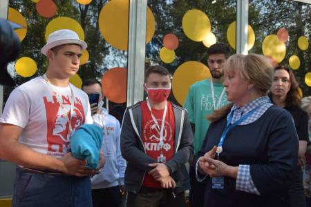 Делегация Ленинского комсомола начала свою работу на Всероссийском молодёжном форуме «Территория смыслов»