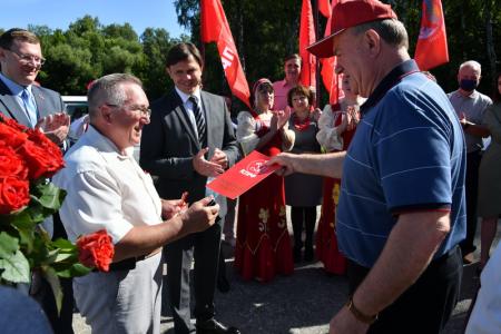 Г.А. Зюганов прибыл в Орловскую область