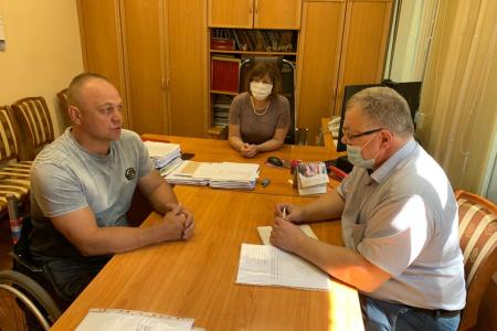 Московская область. Депутат-коммунист Александр Наумов провёл приём граждан в городе Раменском