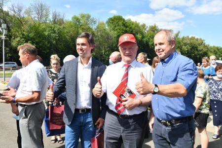 Г.А. Зюганов прибыл в Орловскую область