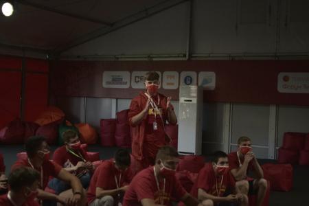 На форуме “Территория смыслов" прошла встреча руководства ЦК ЛКСМ РФ с комсомольской делегацией