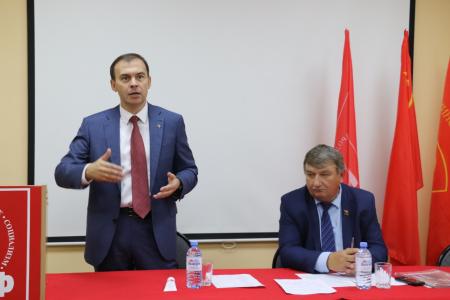 Юрий Афонин в Калуге: Николай Яшкин и кандидаты в депутаты от КПРФ – это команда, которая способна обеспечить развитие региона