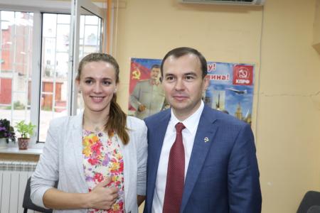 Юрий Афонин в Калуге: Николай Яшкин и кандидаты в депутаты от КПРФ – это команда, которая способна обеспечить развитие региона