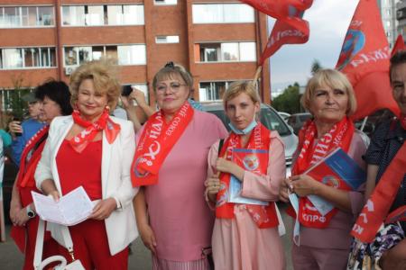 Лидер ВЖС-Надежда России Нина Останина: Убеждена в победе коммунистов!