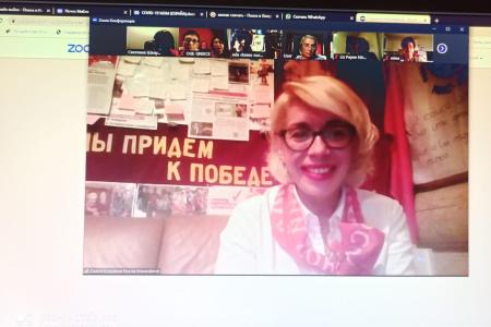 Председатель ВЖС-Надежда России Нина Останина о работе Международной Конференции женщин
