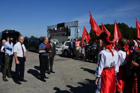 Г.А. Зюганов прибыл в Орловскую область