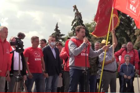 Коммунисты из Саратова поддержали своих ульяновских товарищей
