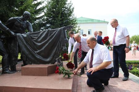 Г.А. Зюганов посетил Знаменский район Орловской области