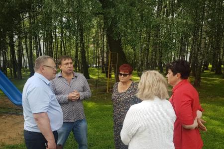 Московская область. Депутат-коммунист Александр Наумов посетил с рабочим визитом городской округ Ступино