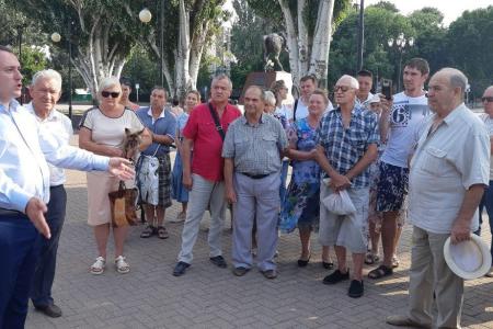 Краснодарский край. Встречи Н.И. Осадчего и А.М. Сафронова в Ейске: «КПРФ и всем сторонникам перемен по плечу покончить с монополией единороссов!»