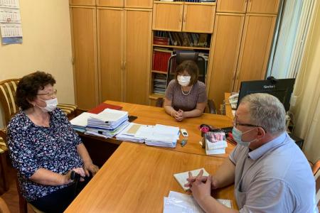 Московская область. Депутат-коммунист Александр Наумов провёл приём граждан в городе Раменском