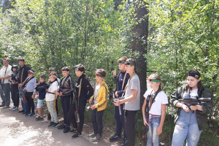 Ивановская область. При поддержке комсомольского движения в Кинешме прошла игра по лазертагу