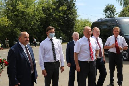 Г.А. Зюганов посетил Знаменский район Орловской области