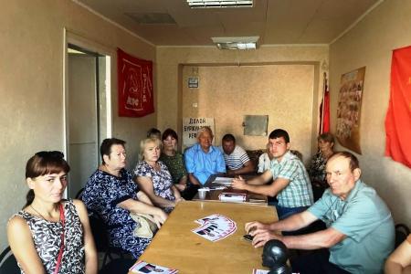 Саратовская область. Ольга Алимова встретилась с партийным активом Романовского района