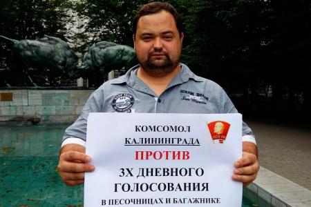 Молодёжь выступает против многодневного голосования